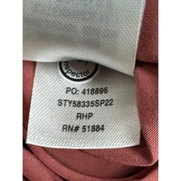 Patagonia Women's Fleetwith Dress Size M Rosehip Travel/Outdoor Athletic Summer - Picture 7 of 7